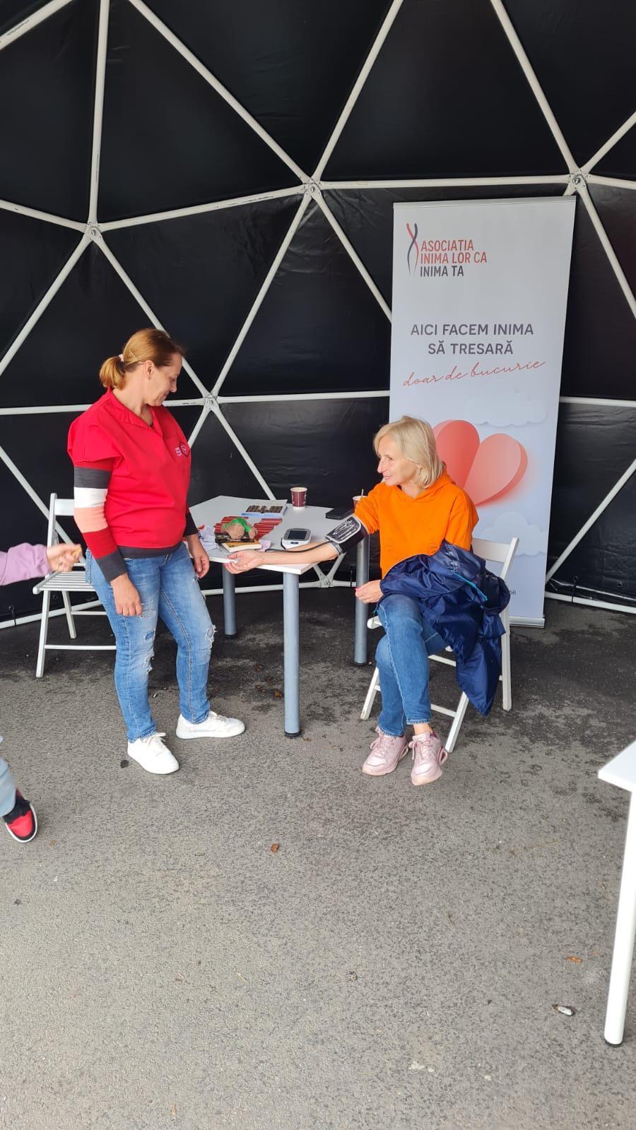 Grijă pentru inimă la Festivalul de BINE – CorePrime Clinic & Asociația Inima Lor ca Inima Ta